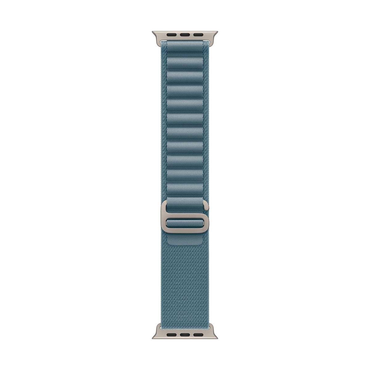 Apple Watch Ultra 3 (2025), 49 мм корпус из титана цвета «Natural», ремешок Alpine Loop размера L цвета «Light Blue»