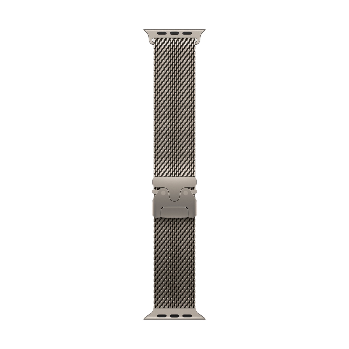 Apple Watch Ultra 3 (2025), 49 мм корпус из титана цвета «Natural», ремешок Titanium Milanese Loop размера M цвета «Natural»