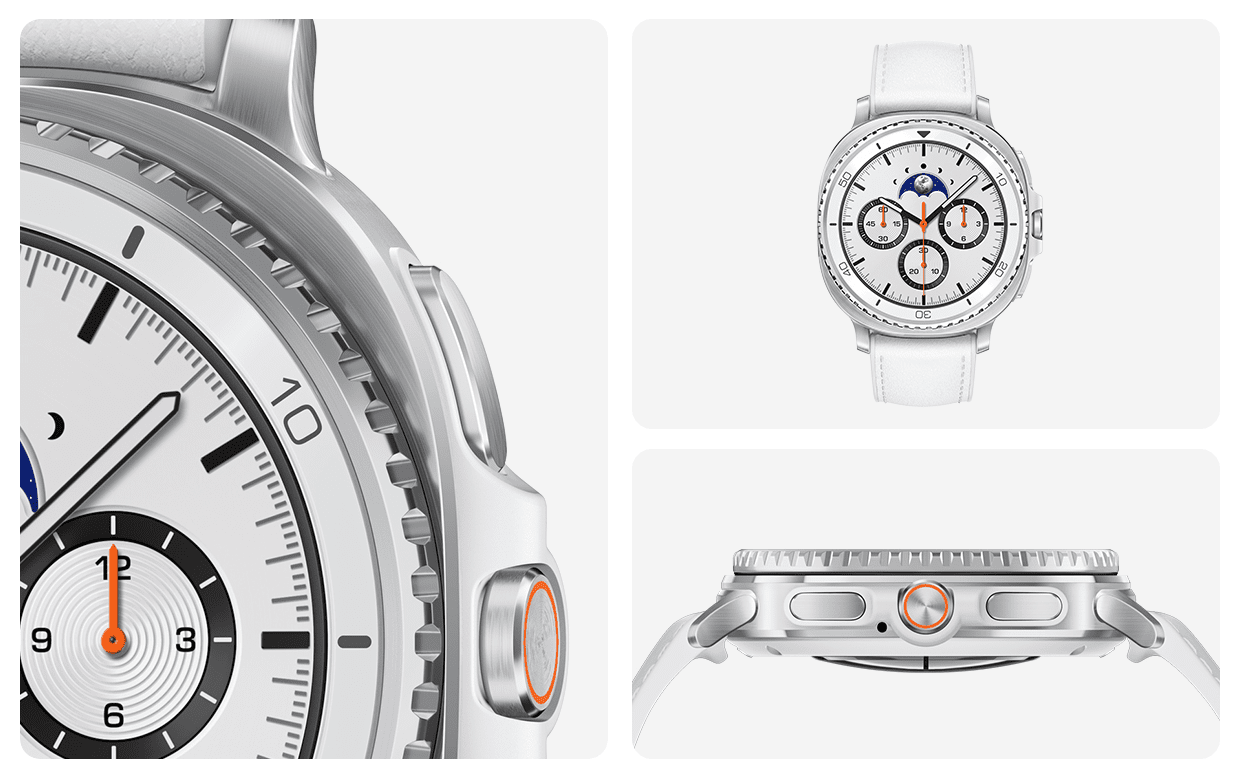 Смарт-часы Samsung Galaxy Watch8 Classic LTE 46мм белый