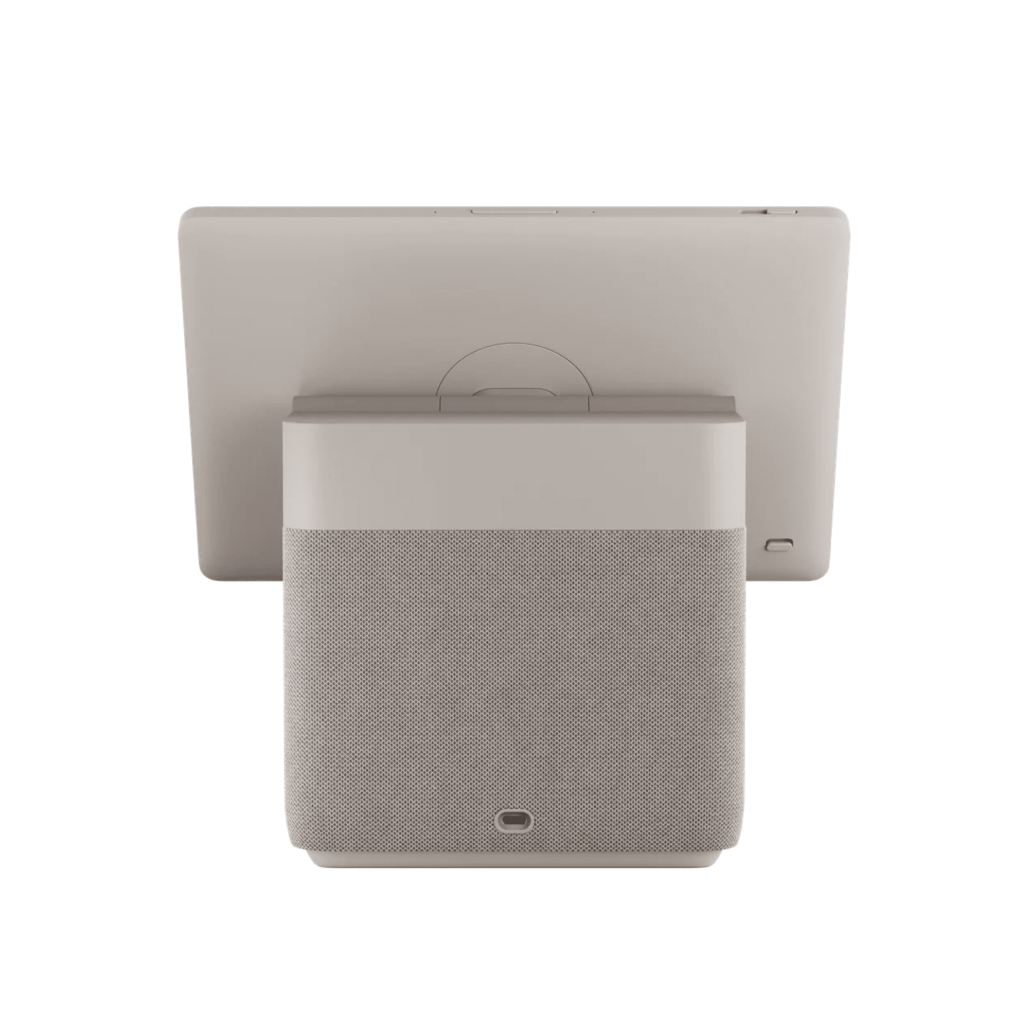 Умная колонка Яндекс Станция Дуо Макс с Алисой на YaGPT, с Zigbee™, Бежевая