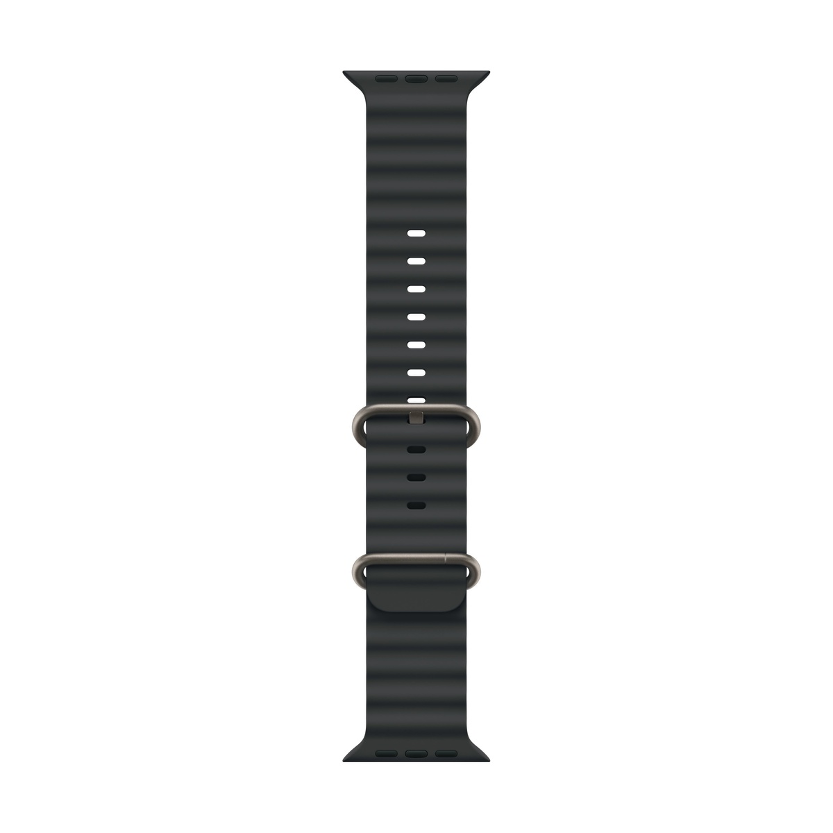 Apple Watch Ultra 3 (2025), 49 мм корпус из титана цвета «Natural», ремешок Ocean Band цвета «Black»