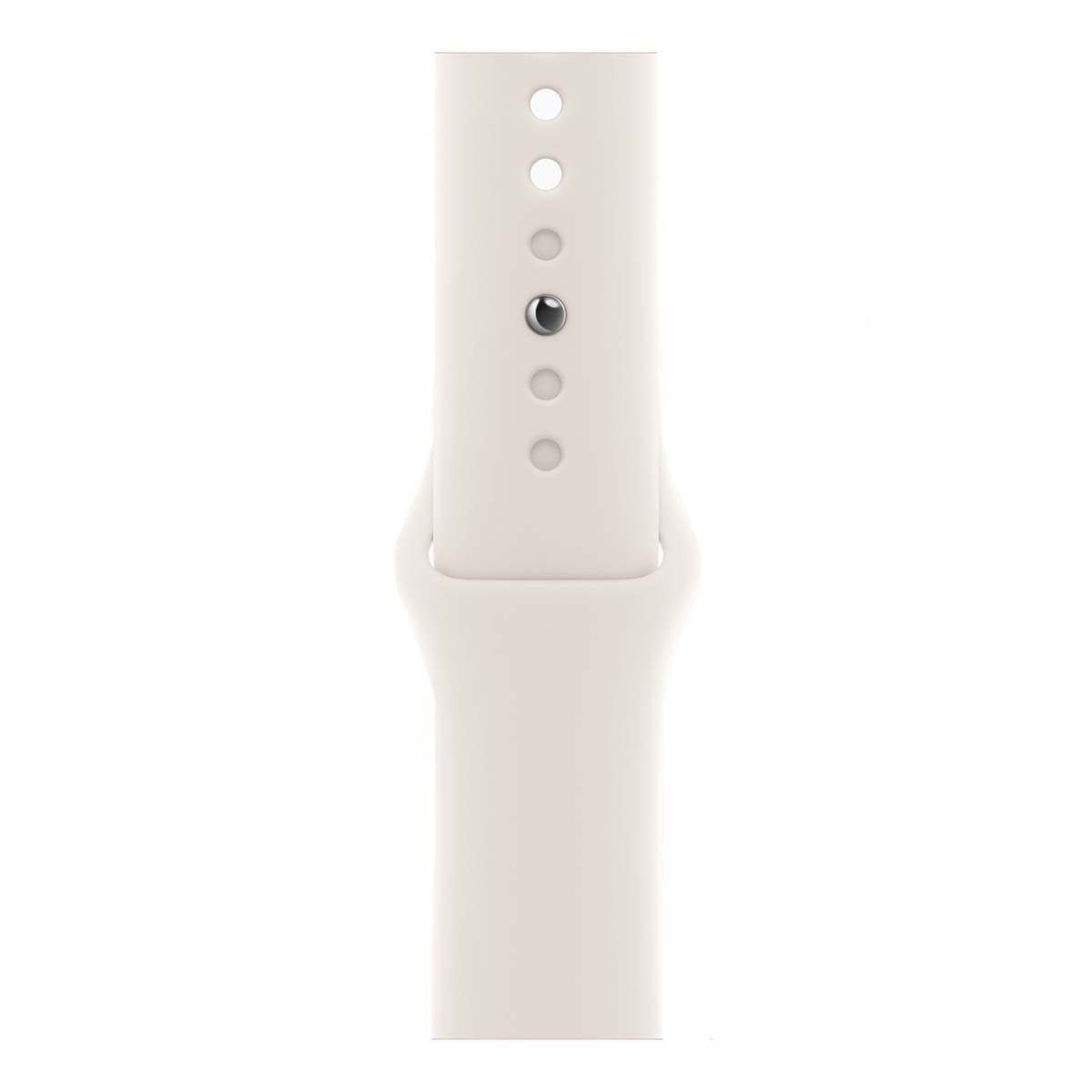 Apple Watch SE 3 (2025), 40 мм корпус из алюминия цвета «Midnight», ремешок Sport Band цвета «Starlight»