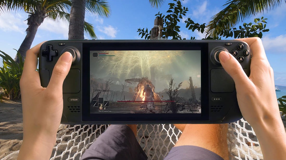 Игровая приставка Valve Steam Deck OLED 512Gb Черный